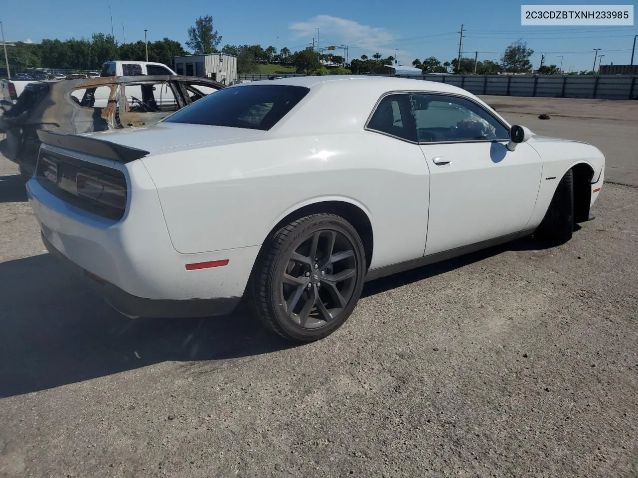 2022 Dodge Challenger R/T VIN: 2C3CDZBTXNH233985 Lot: 73973274