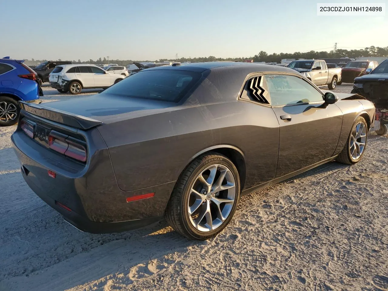 2022 Dodge Challenger Gt VIN: 2C3CDZJG1NH124898 Lot: 74801744