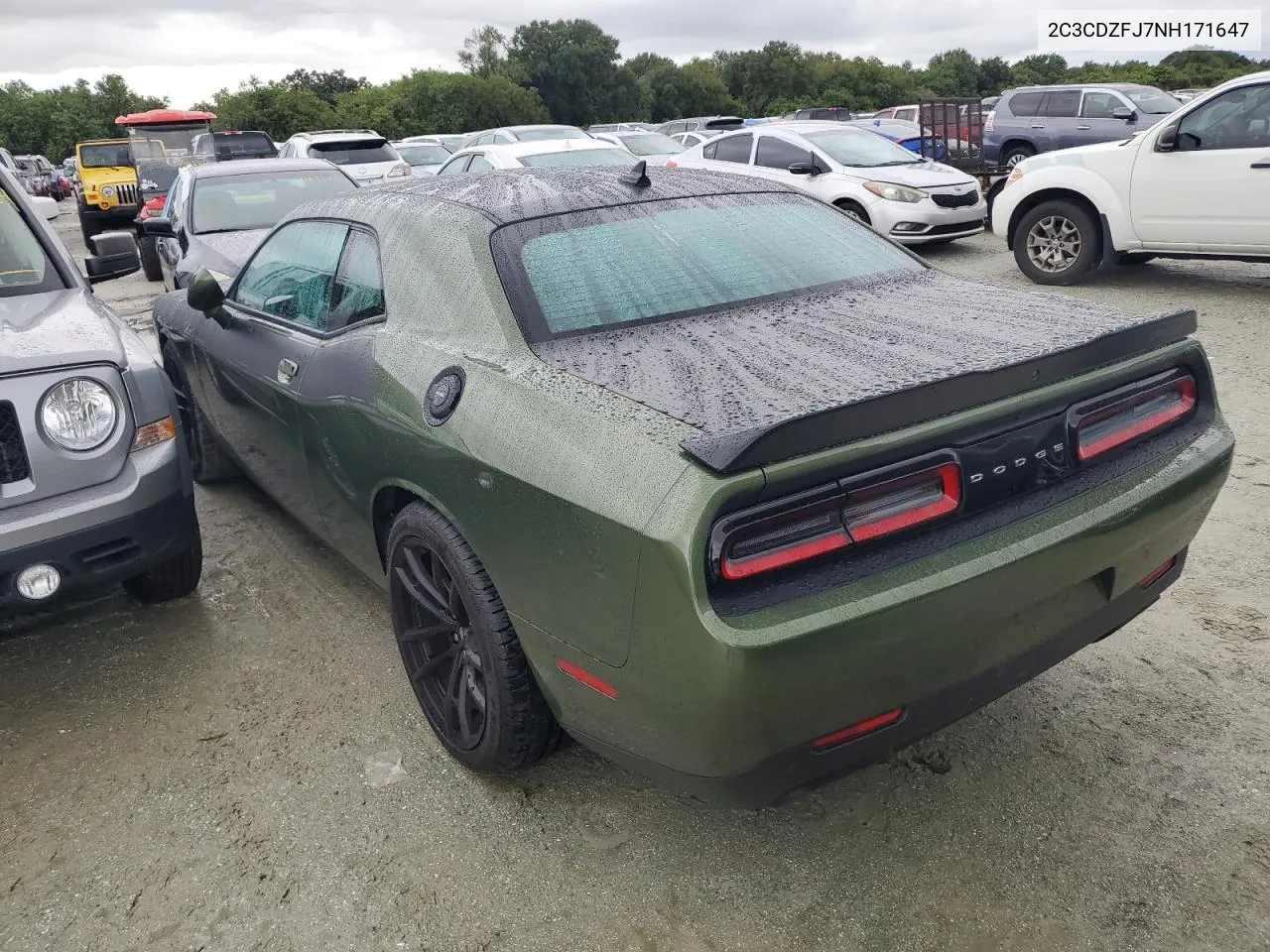 2022 Dodge Challenger R/T Scat Pack VIN: 2C3CDZFJ7NH171647 Lot: 74917614