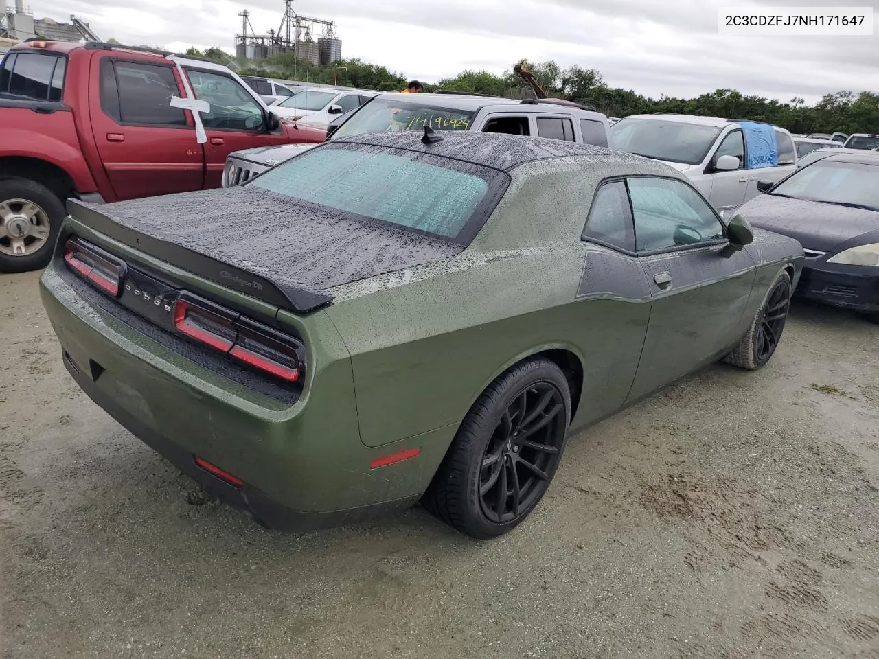 2022 Dodge Challenger R/T Scat Pack VIN: 2C3CDZFJ7NH171647 Lot: 74917614