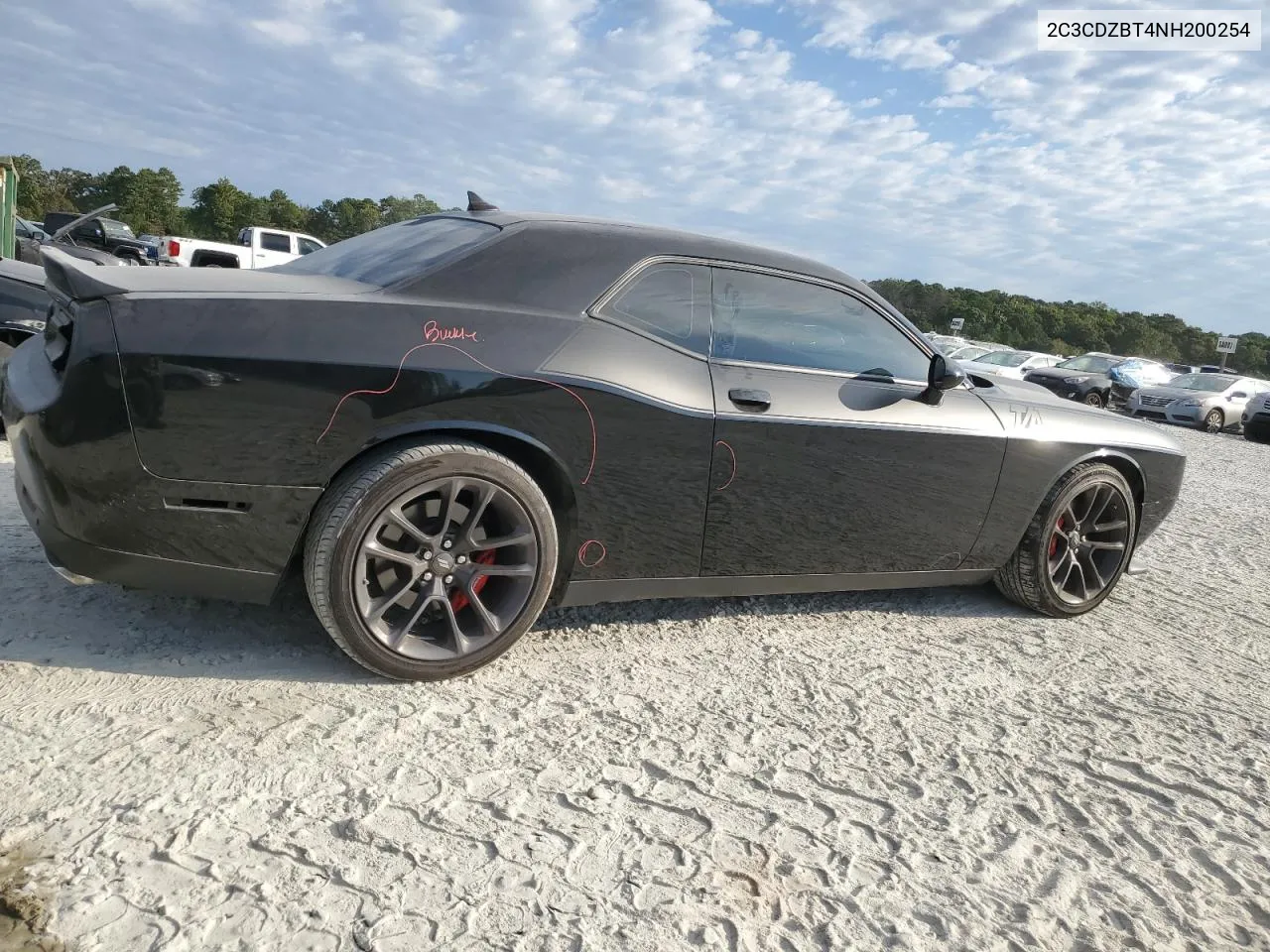 2022 Dodge Challenger R/T VIN: 2C3CDZBT4NH200254 Lot: 75006364