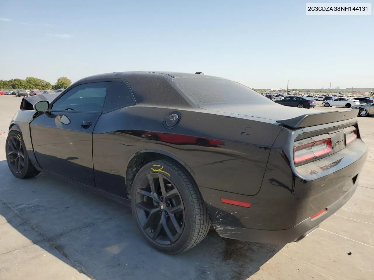 2022 Dodge Challenger Sxt VIN: 2C3CDZAG8NH144131 Lot: 75321054