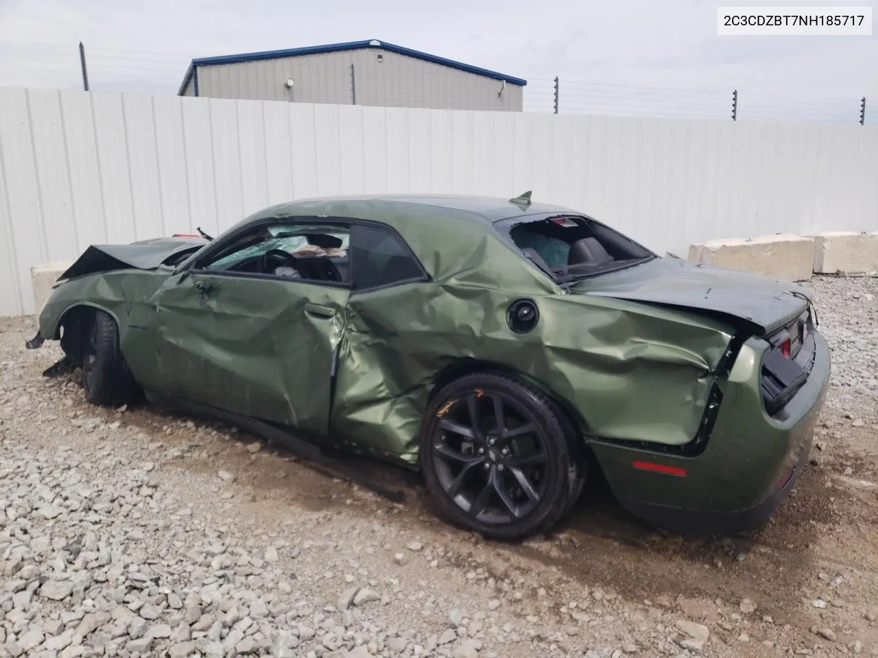 2022 Dodge Challenger R/T VIN: 2C3CDZBT7NH185717 Lot: 75326224