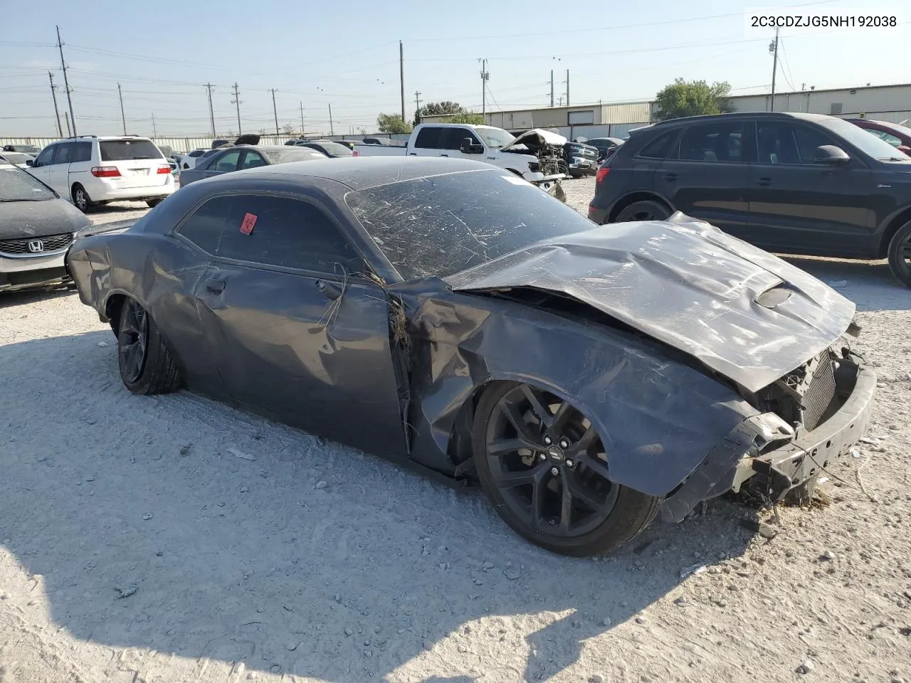 2022 Dodge Challenger Gt VIN: 2C3CDZJG5NH192038 Lot: 75412514