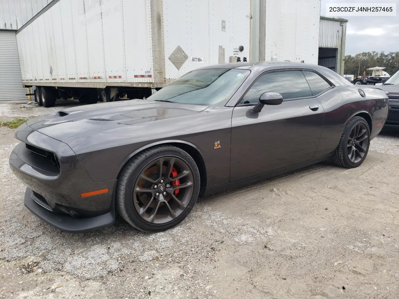 2022 Dodge Challenger R/T Scat Pack VIN: 2C3CDZFJ4NH257465 Lot: 75572864