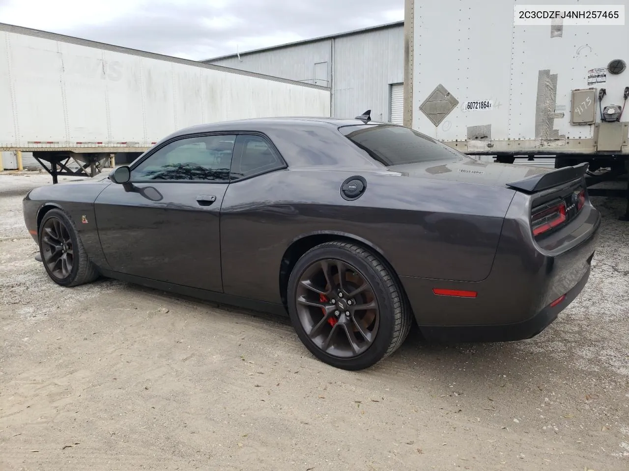 2022 Dodge Challenger R/T Scat Pack VIN: 2C3CDZFJ4NH257465 Lot: 75572864