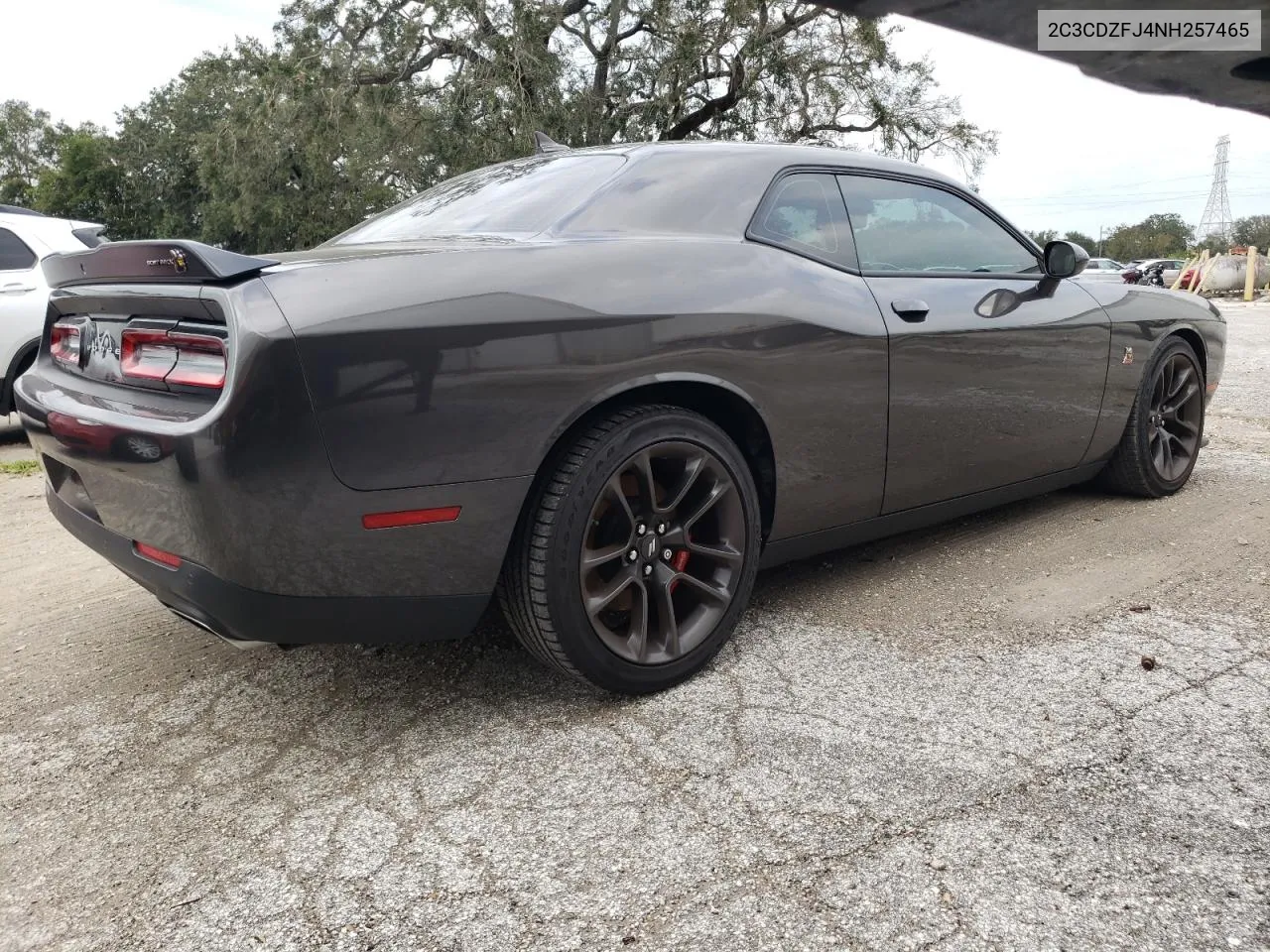 2022 Dodge Challenger R/T Scat Pack VIN: 2C3CDZFJ4NH257465 Lot: 75572864