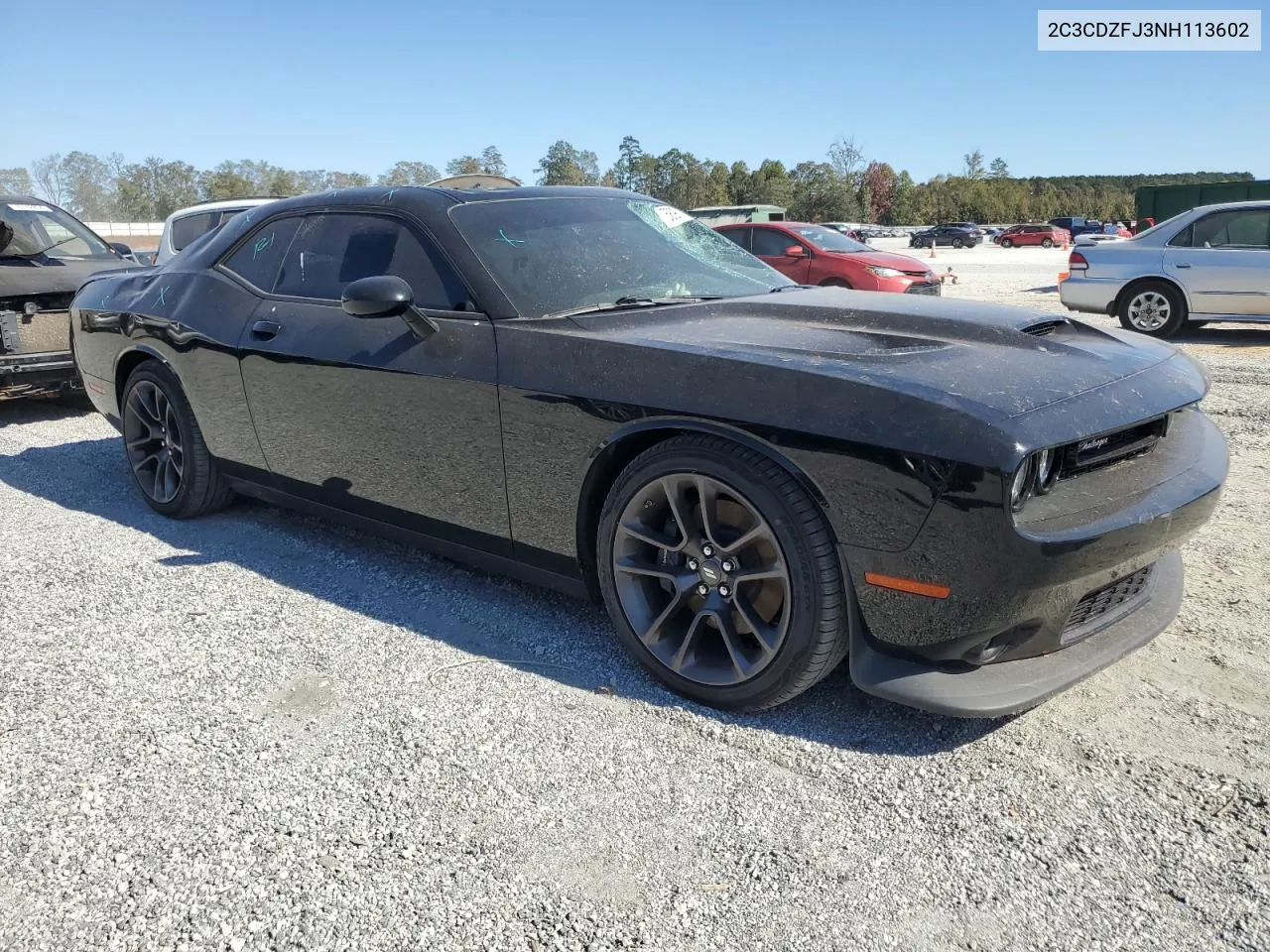 2C3CDZFJ3NH113602 2022 Dodge Challenger R/T Scat Pack