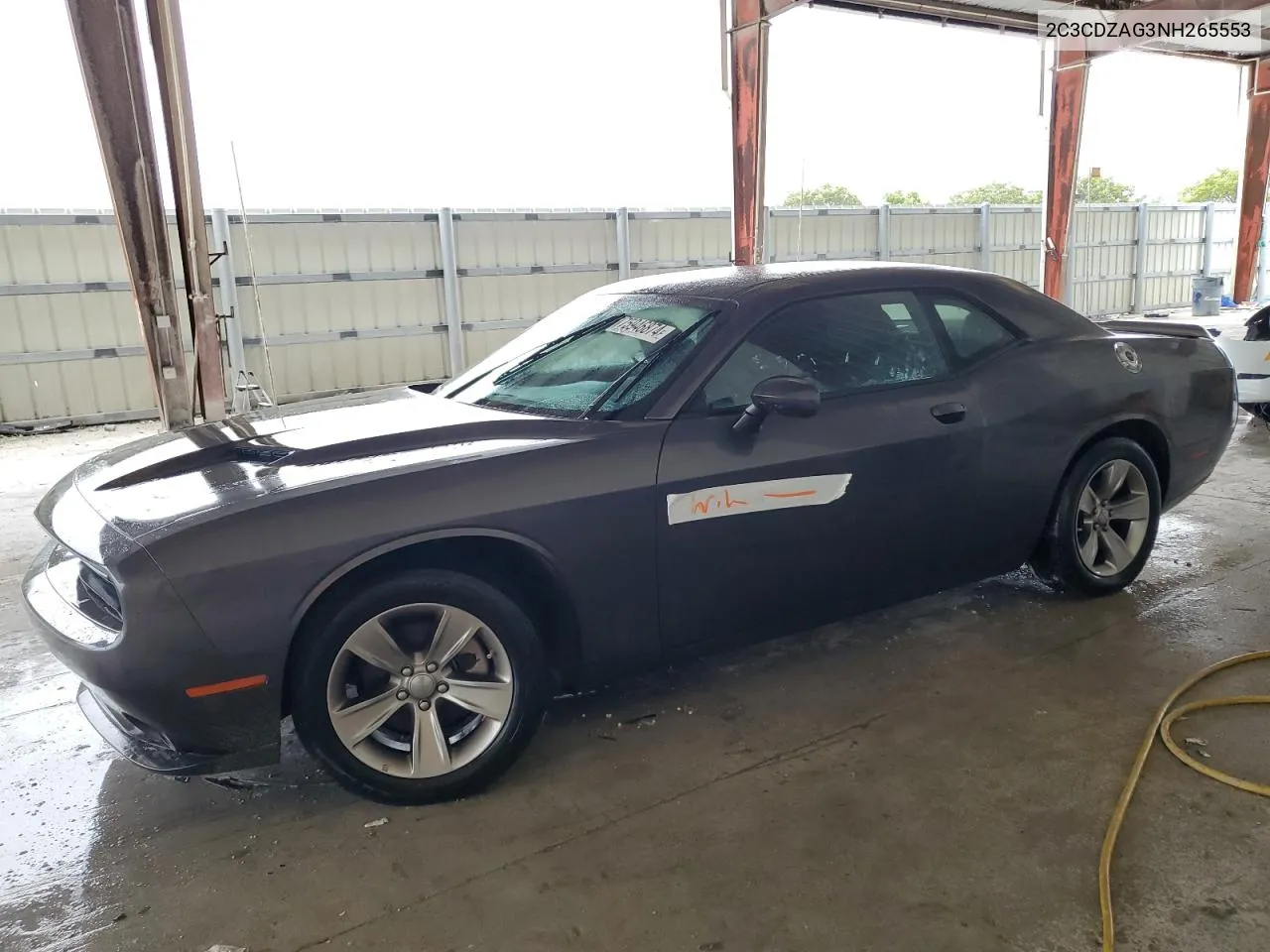 2022 Dodge Challenger Sxt VIN: 2C3CDZAG3NH265553 Lot: 75946874