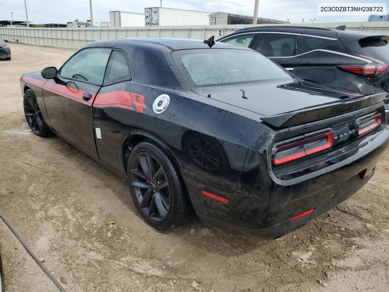 2022 Dodge Challenger R/T VIN: 2C3CDZBT3NH238722 Lot: 75948654