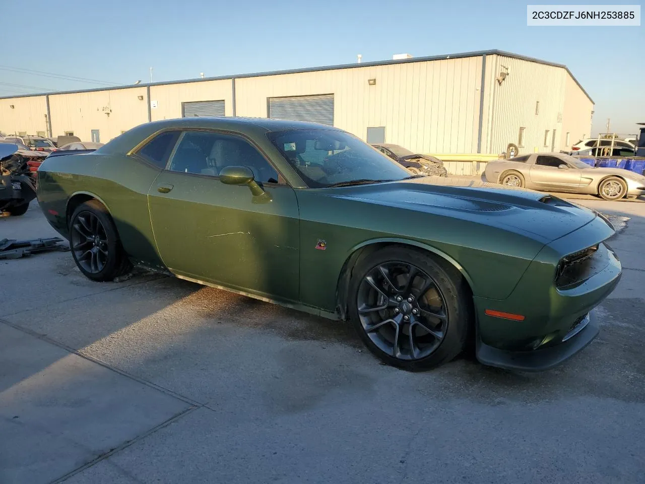 2022 Dodge Challenger R/T Scat Pack VIN: 2C3CDZFJ6NH253885 Lot: 76305244