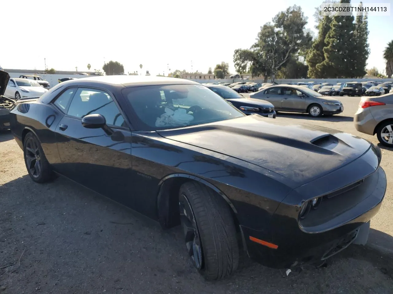 2022 Dodge Challenger R/T VIN: 2C3CDZBT1NH144113 Lot: 76630174