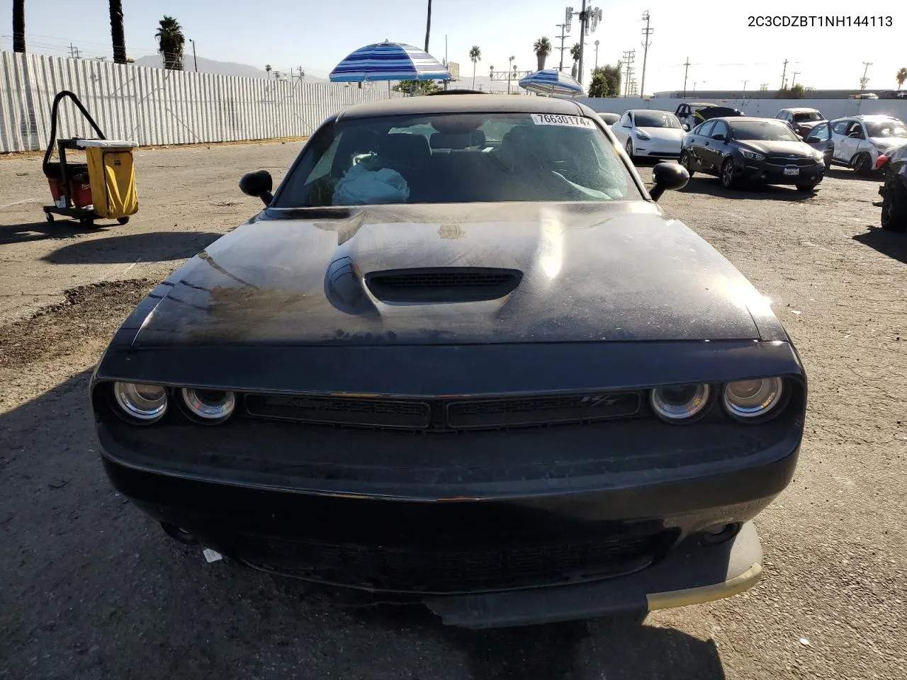 2022 Dodge Challenger R/T VIN: 2C3CDZBT1NH144113 Lot: 76630174