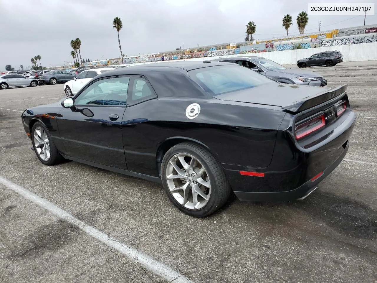 2022 Dodge Challenger Gt VIN: 2C3CDZJG0NH247107 Lot: 76630984