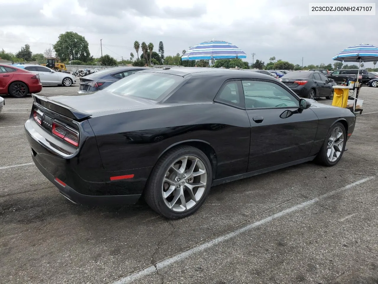 2022 Dodge Challenger Gt VIN: 2C3CDZJG0NH247107 Lot: 76630984