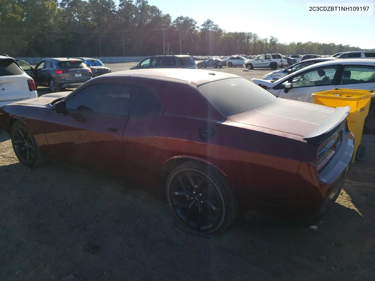 2022 Dodge Challenger R/T VIN: 2C3CDZBT1NH109197 Lot: 76740674