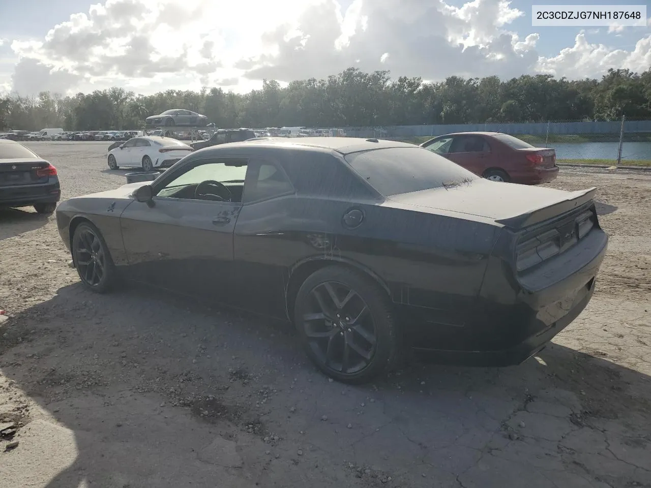 2022 Dodge Challenger Gt VIN: 2C3CDZJG7NH187648 Lot: 76880204