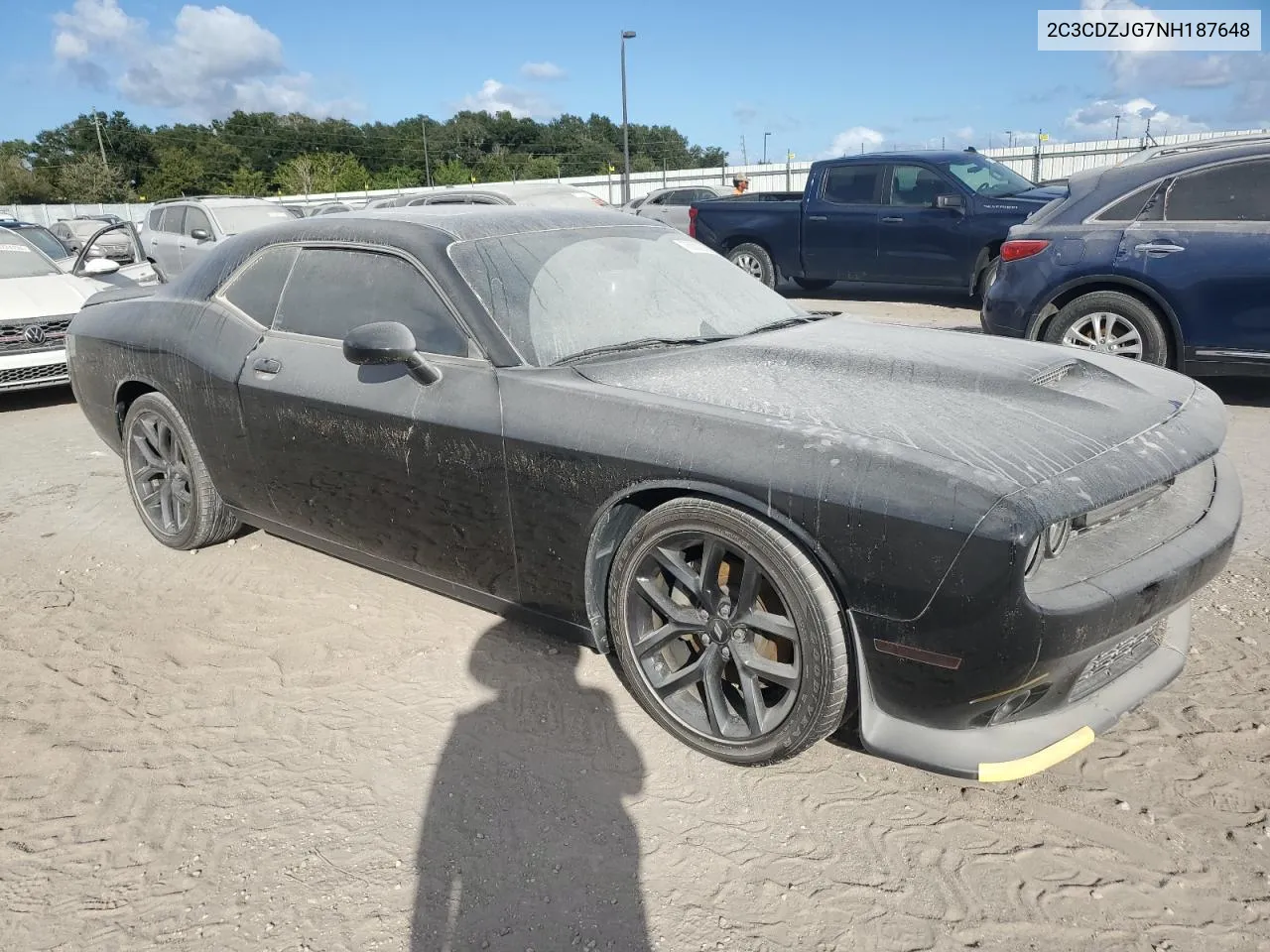 2C3CDZJG7NH187648 2022 Dodge Challenger Gt