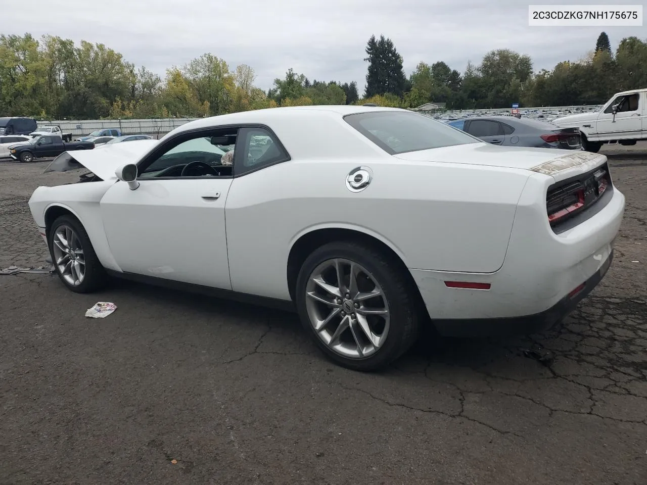 2022 Dodge Challenger Gt VIN: 2C3CDZKG7NH175675 Lot: 77122374