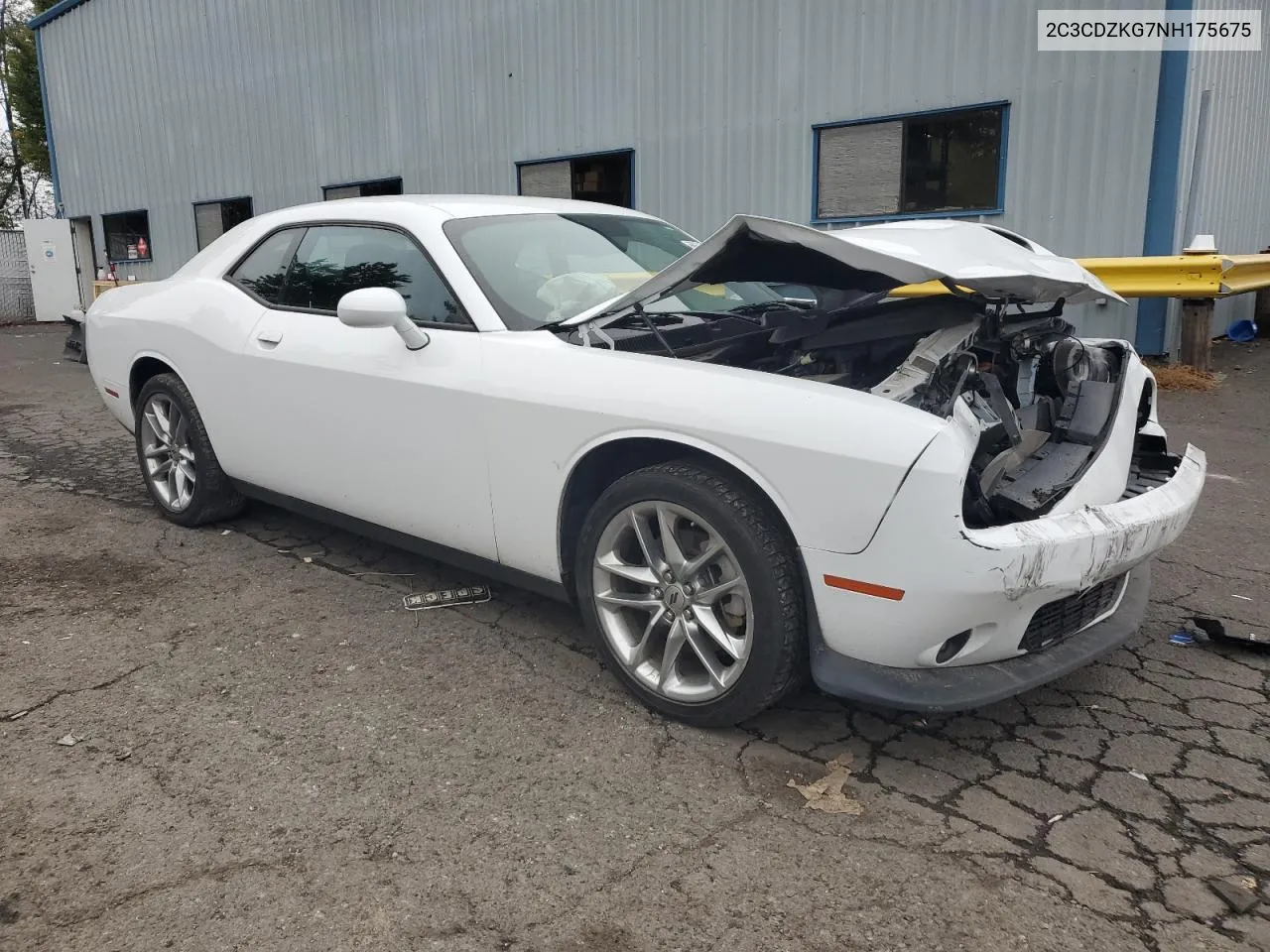 2022 Dodge Challenger Gt VIN: 2C3CDZKG7NH175675 Lot: 77122374