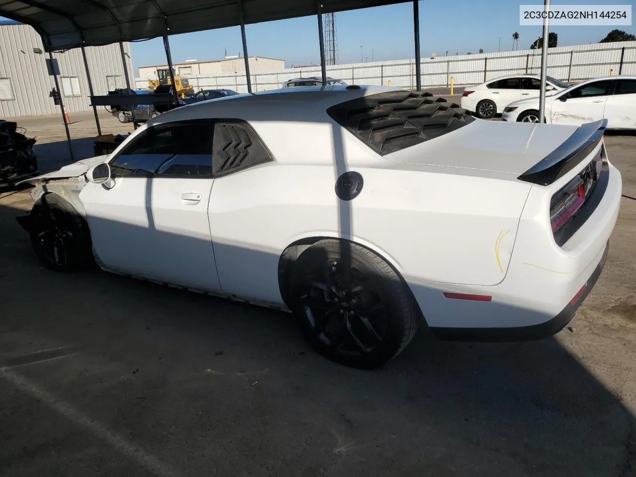 2022 Dodge Challenger Sxt VIN: 2C3CDZAG2NH144254 Lot: 77447334