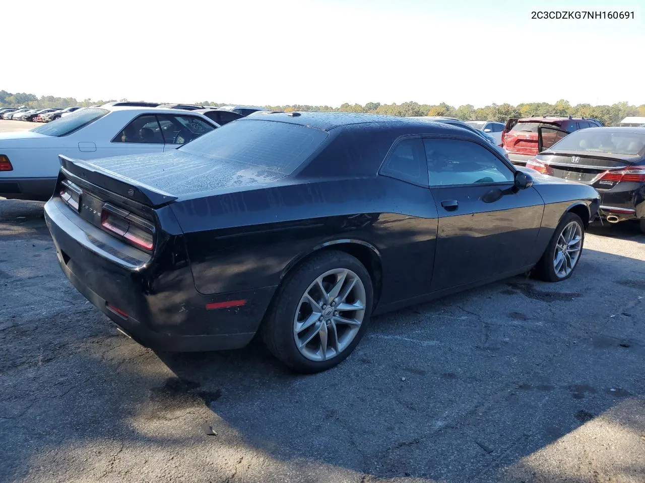 2C3CDZKG7NH160691 2022 Dodge Challenger Gt