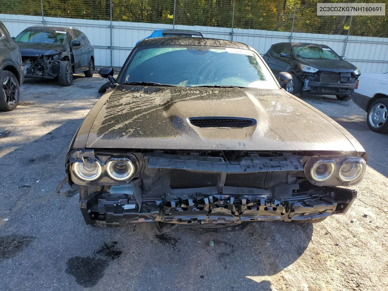 2C3CDZKG7NH160691 2022 Dodge Challenger Gt