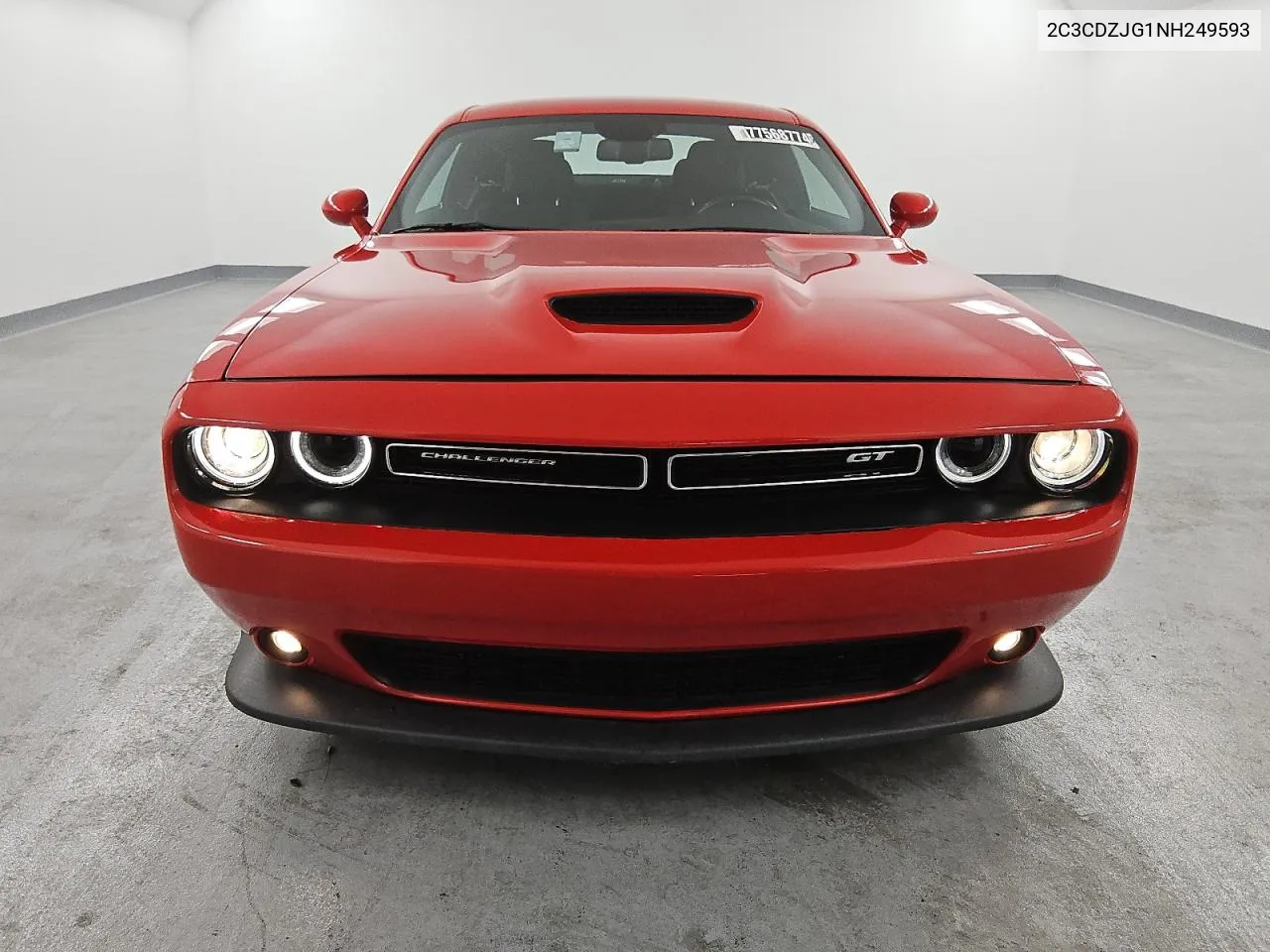 2022 Dodge Challenger Gt VIN: 2C3CDZJG1NH249593 Lot: 77568774