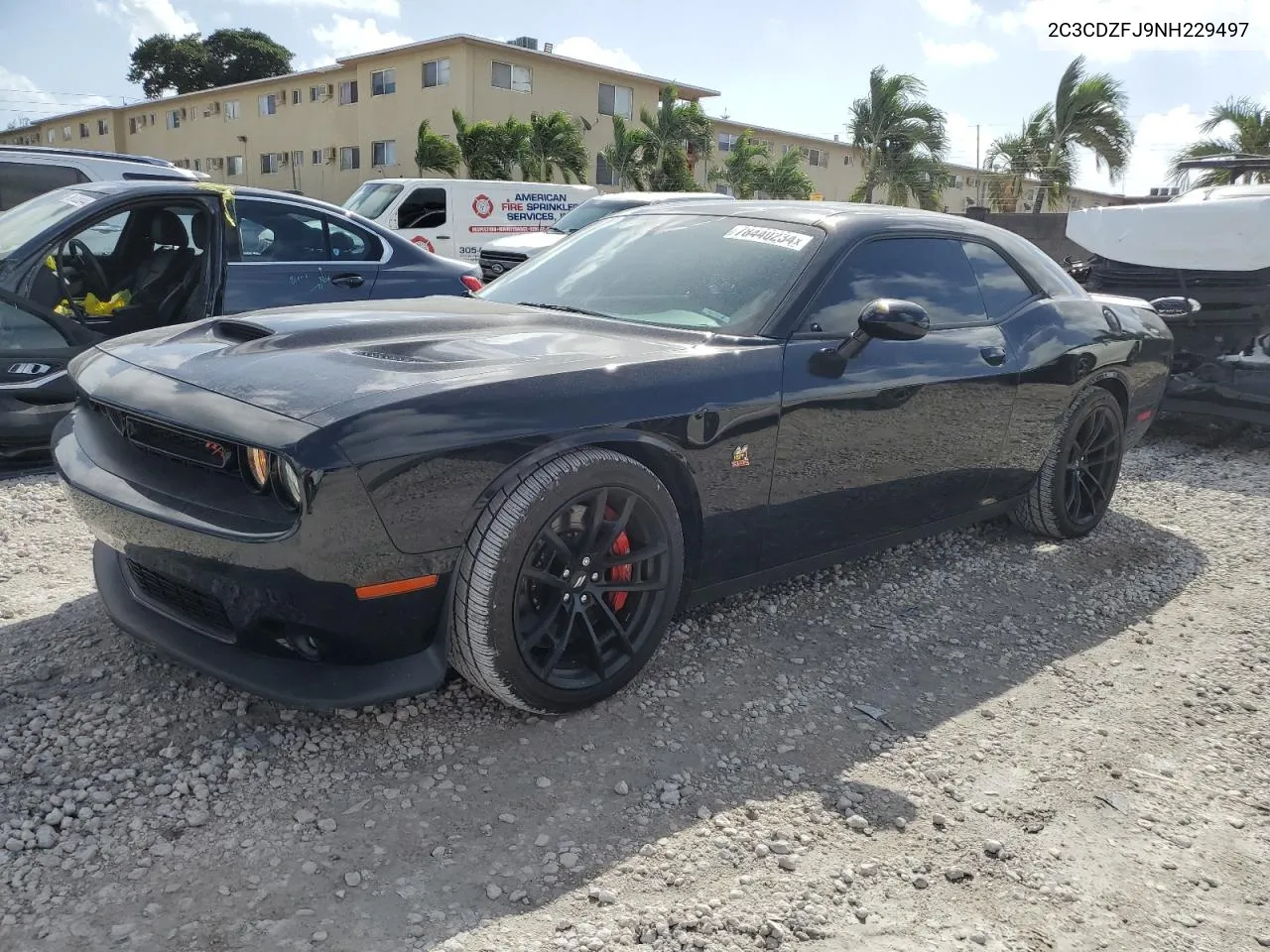 2C3CDZFJ9NH229497 2022 Dodge Challenger R/T Scat Pack