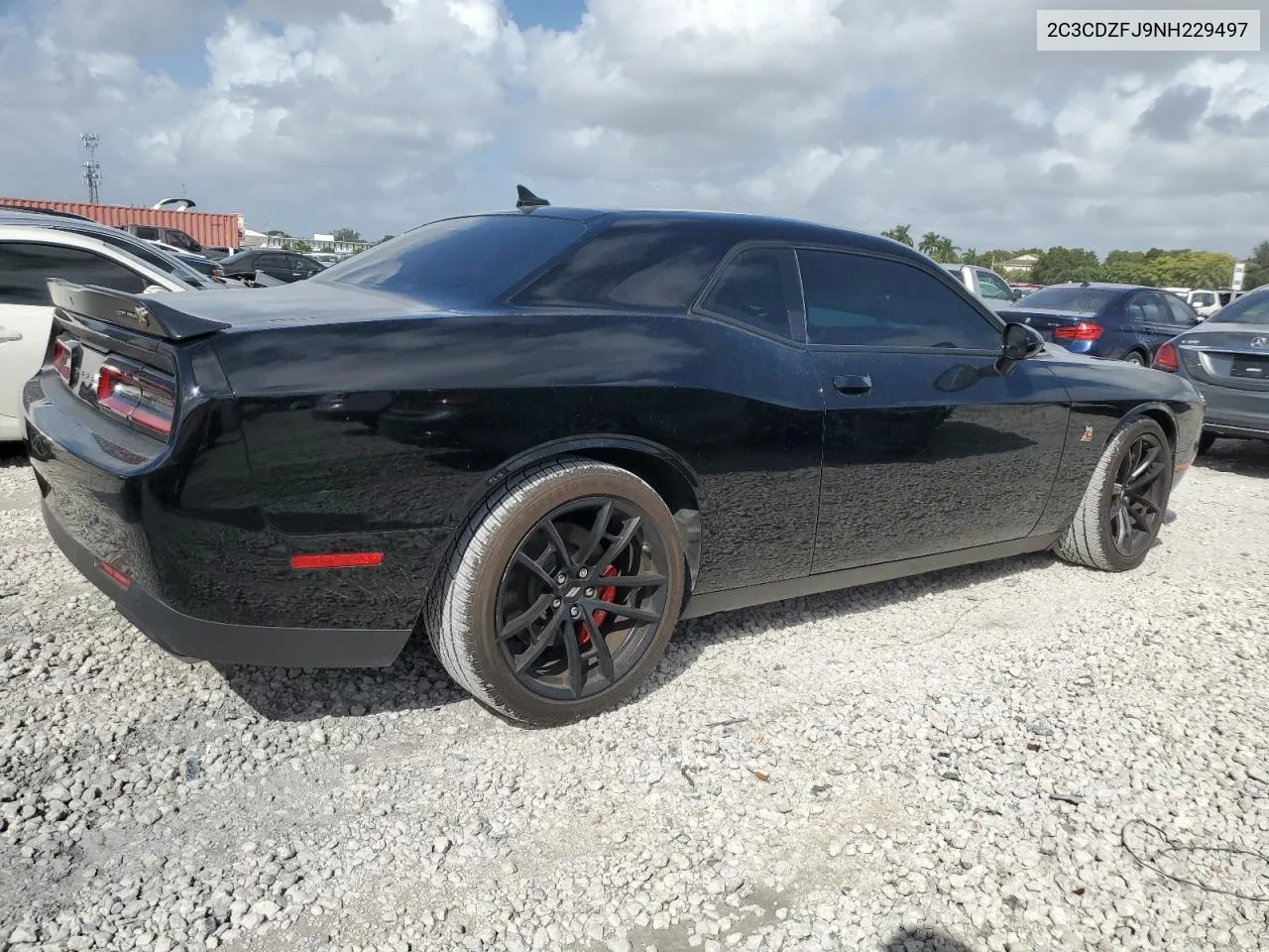 2022 Dodge Challenger R/T Scat Pack VIN: 2C3CDZFJ9NH229497 Lot: 78440234