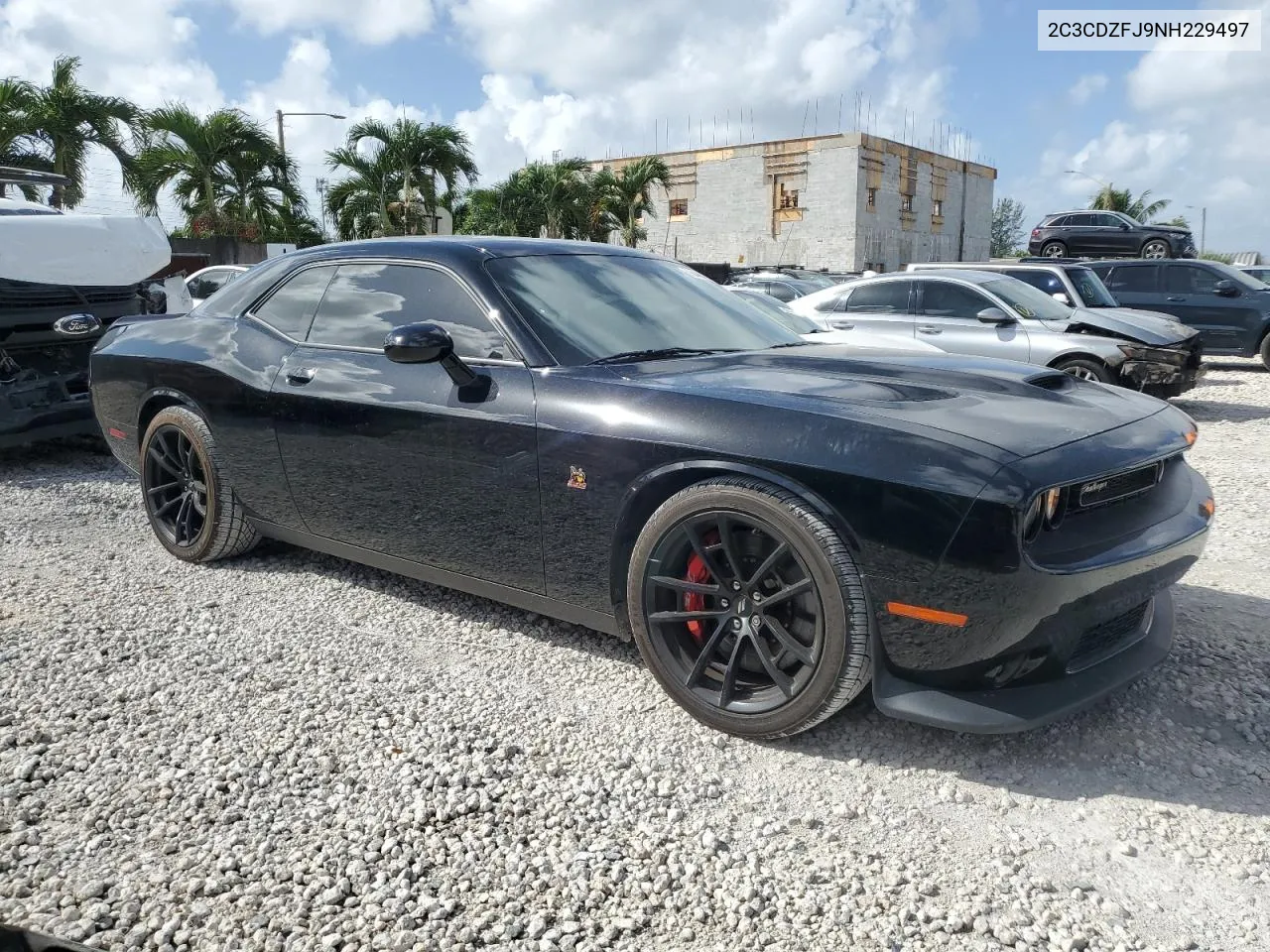 2022 Dodge Challenger R/T Scat Pack VIN: 2C3CDZFJ9NH229497 Lot: 78440234