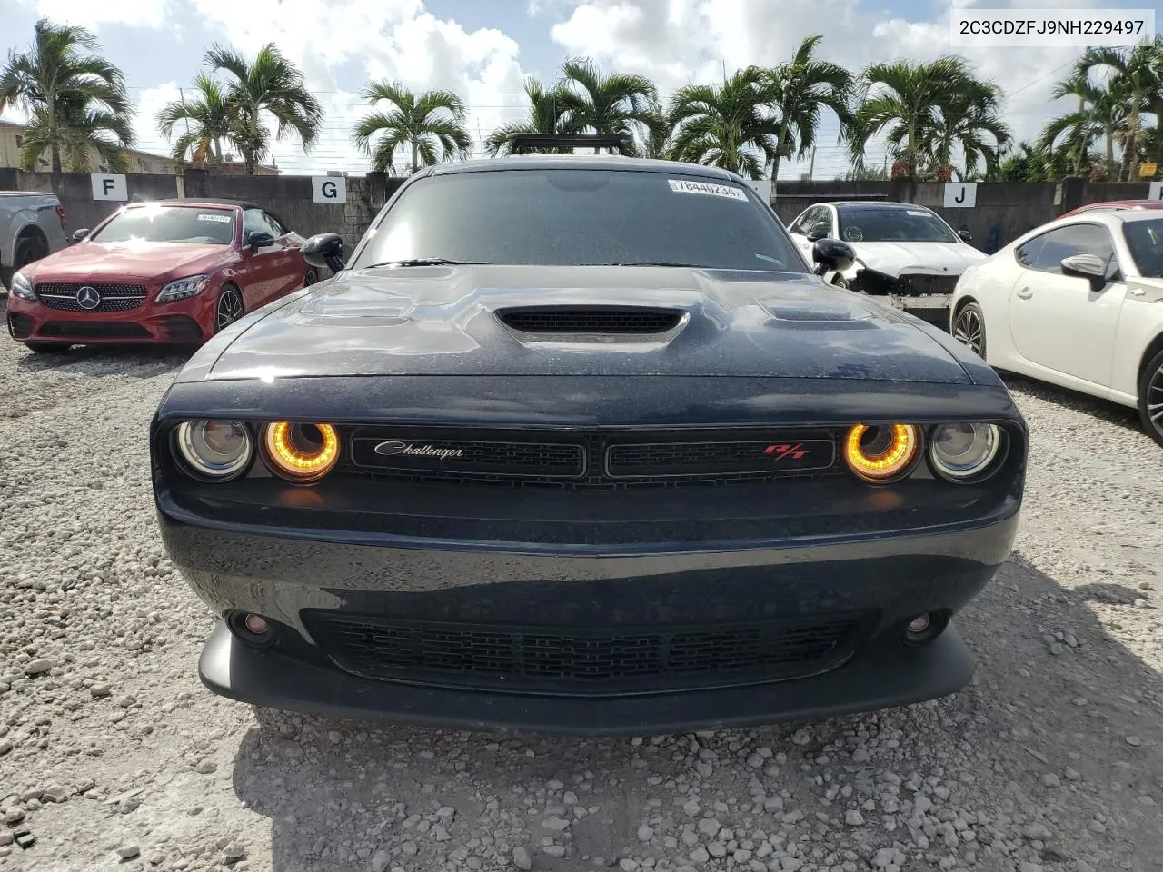 2C3CDZFJ9NH229497 2022 Dodge Challenger R/T Scat Pack