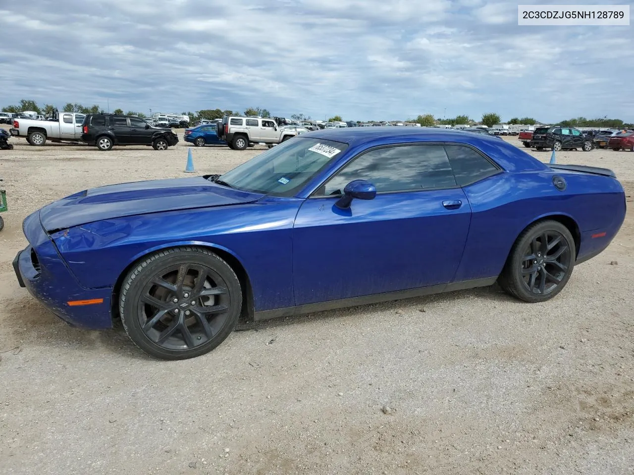 2022 Dodge Challenger Gt VIN: 2C3CDZJG5NH128789 Lot: 78537234