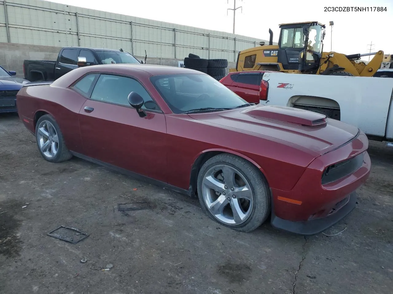 2022 Dodge Challenger R/T VIN: 2C3CDZBT5NH117884 Lot: 78540594