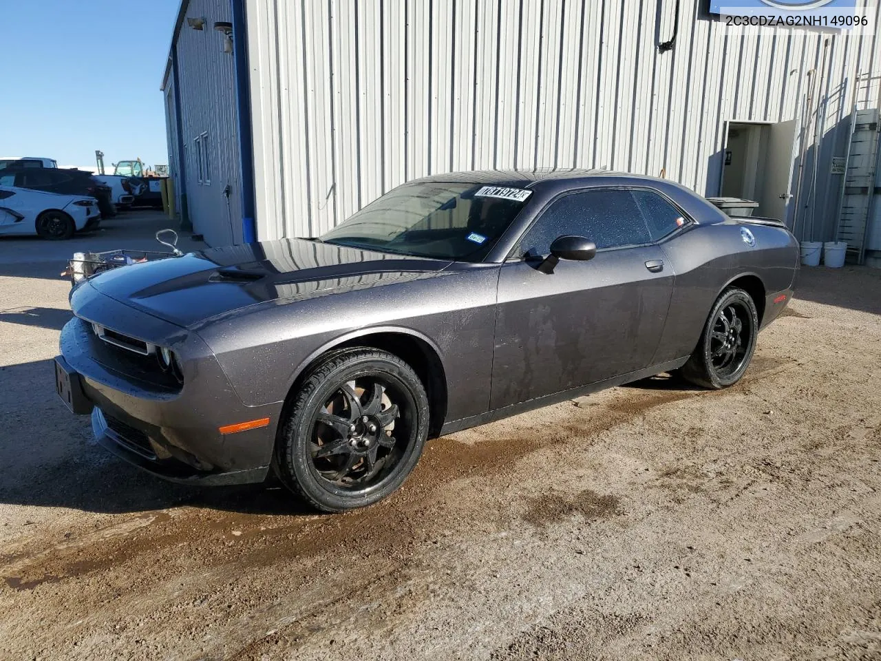 2022 Dodge Challenger Sxt VIN: 2C3CDZAG2NH149096 Lot: 78719724