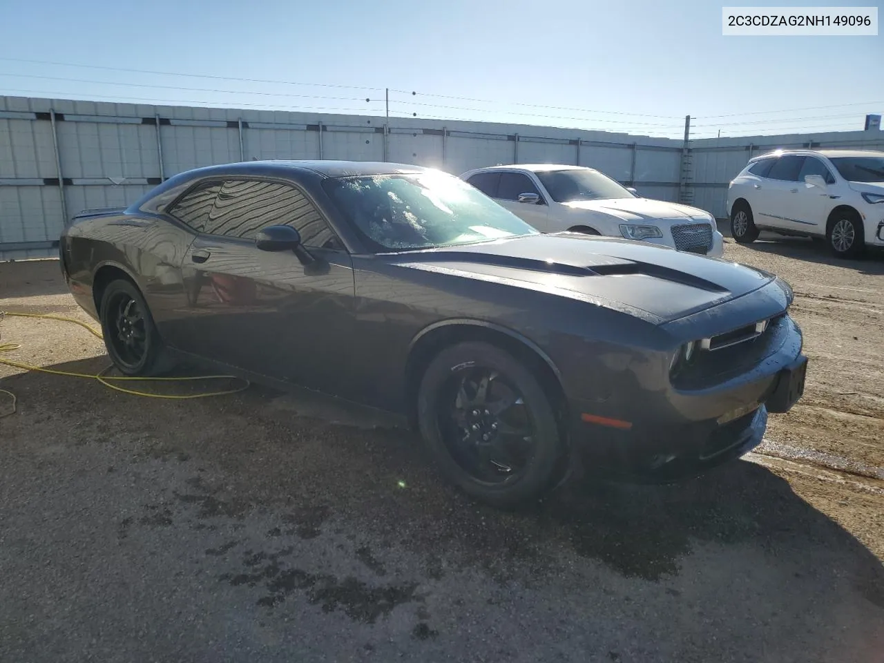 2022 Dodge Challenger Sxt VIN: 2C3CDZAG2NH149096 Lot: 78719724