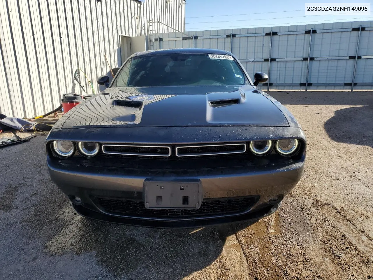 2022 Dodge Challenger Sxt VIN: 2C3CDZAG2NH149096 Lot: 78719724