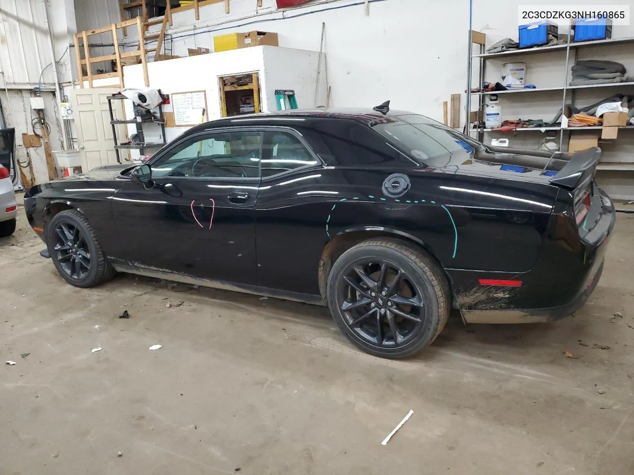 2022 Dodge Challenger Gt VIN: 2C3CDZKG3NH160865 Lot: 78853574