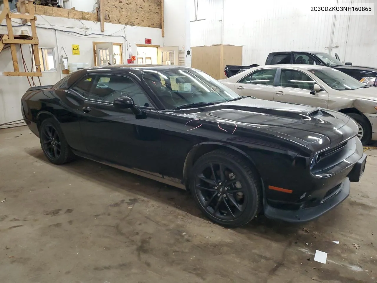 2022 Dodge Challenger Gt VIN: 2C3CDZKG3NH160865 Lot: 78853574