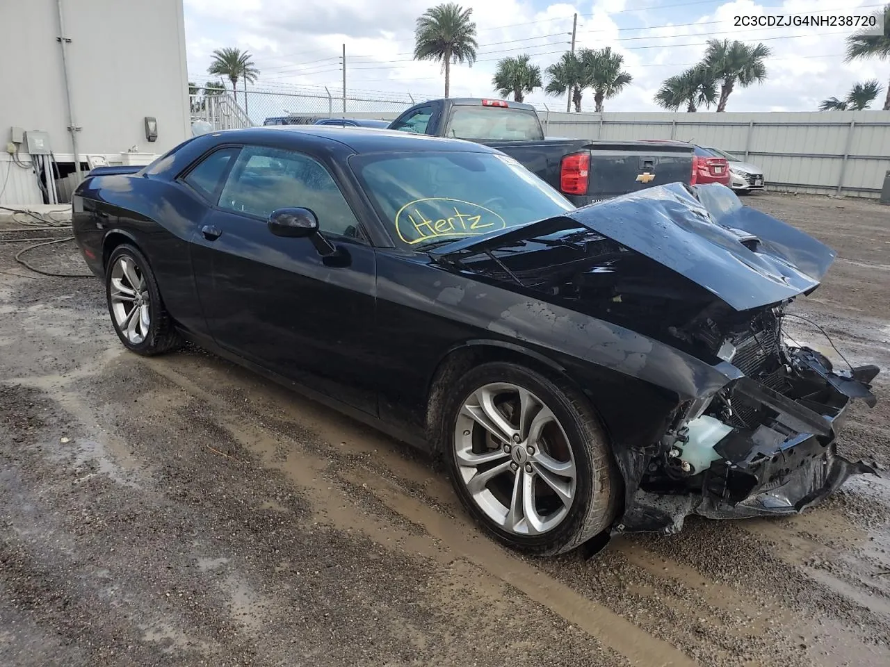 2022 Dodge Challenger Gt VIN: 2C3CDZJG4NH238720 Lot: 78883414