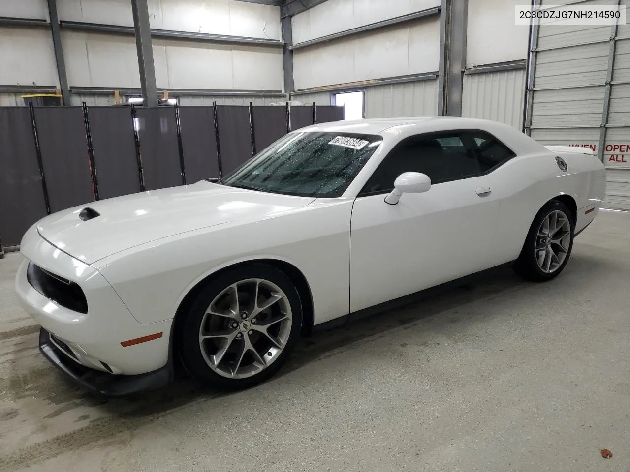 2022 Dodge Challenger Gt VIN: 2C3CDZJG7NH214590 Lot: 79083684