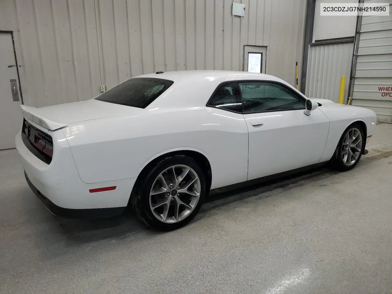 2022 Dodge Challenger Gt VIN: 2C3CDZJG7NH214590 Lot: 79083684