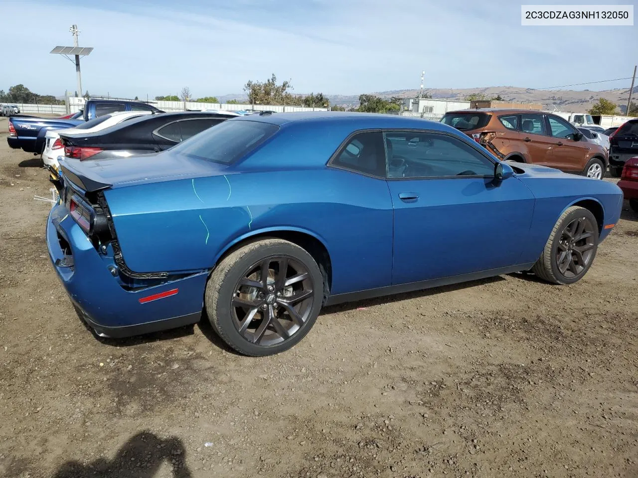 2022 Dodge Challenger Sxt VIN: 2C3CDZAG3NH132050 Lot: 79513404