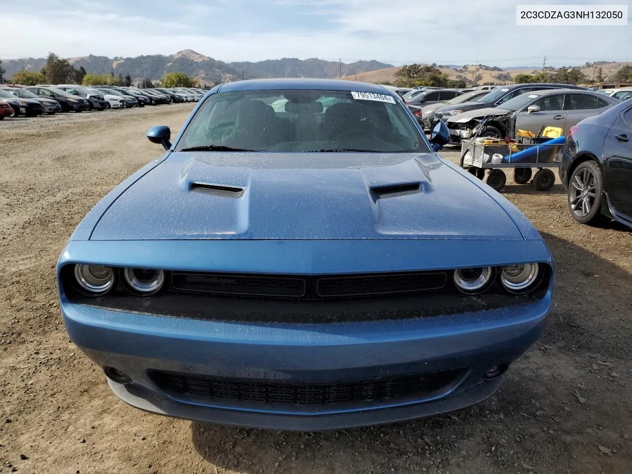 2022 Dodge Challenger Sxt VIN: 2C3CDZAG3NH132050 Lot: 79513404