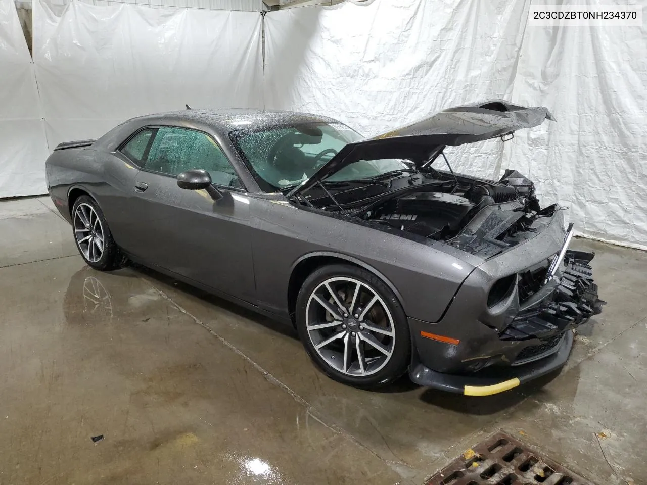 2022 Dodge Challenger R/T VIN: 2C3CDZBT0NH234370 Lot: 79521084