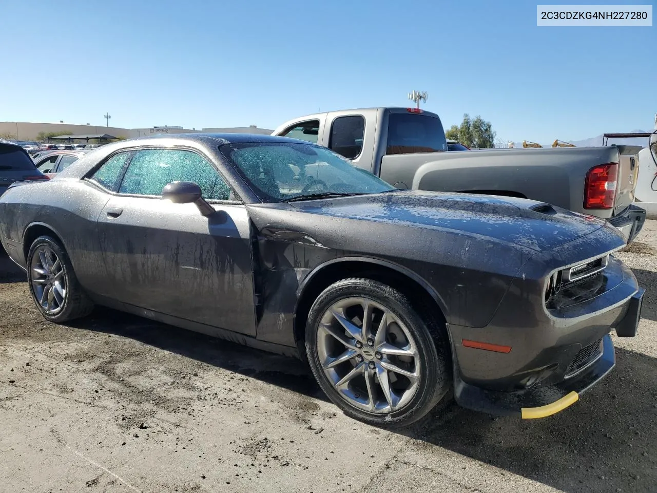 2C3CDZKG4NH227280 2022 Dodge Challenger Gt