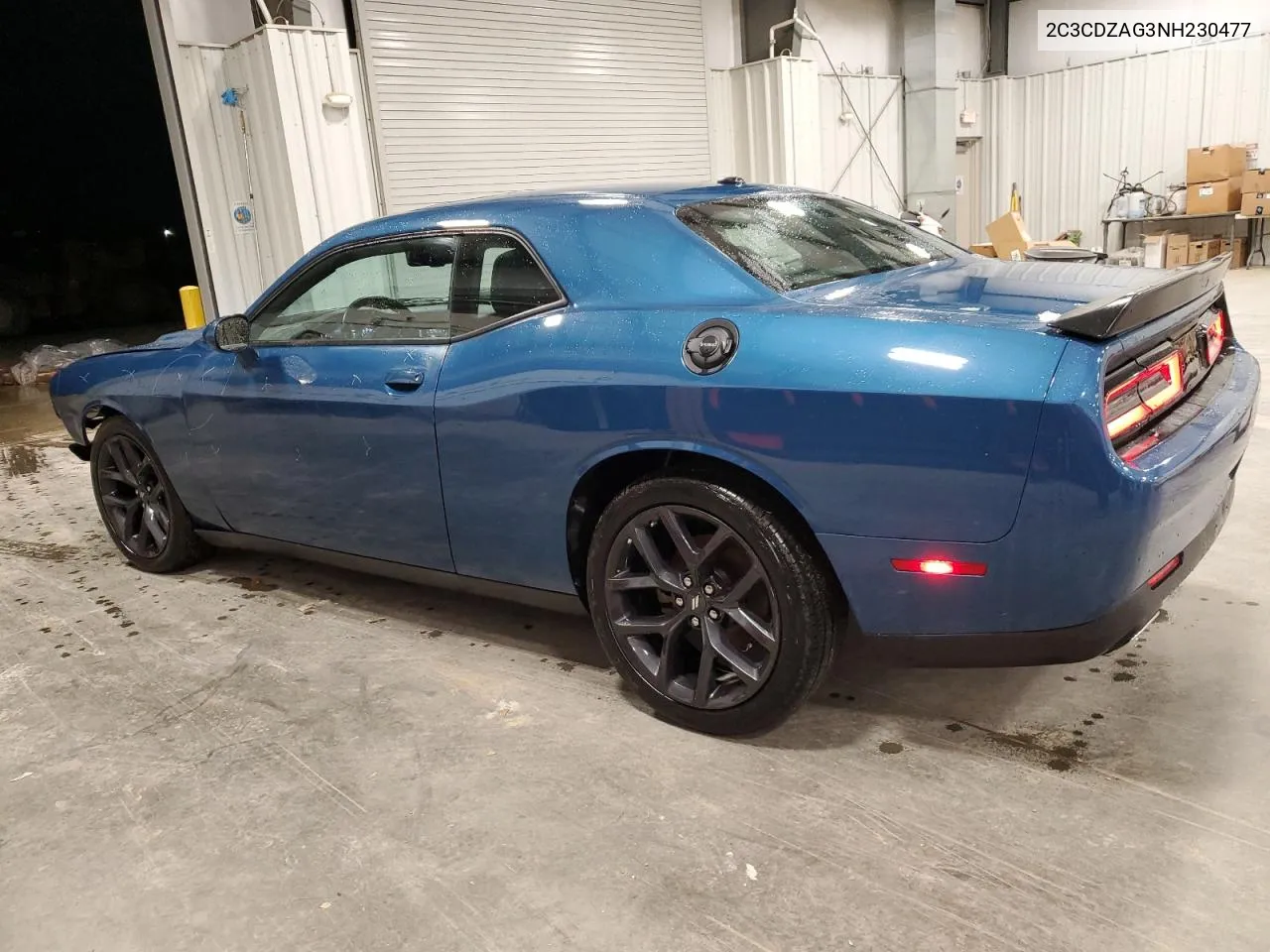 2022 Dodge Challenger Sxt VIN: 2C3CDZAG3NH230477 Lot: 80548014