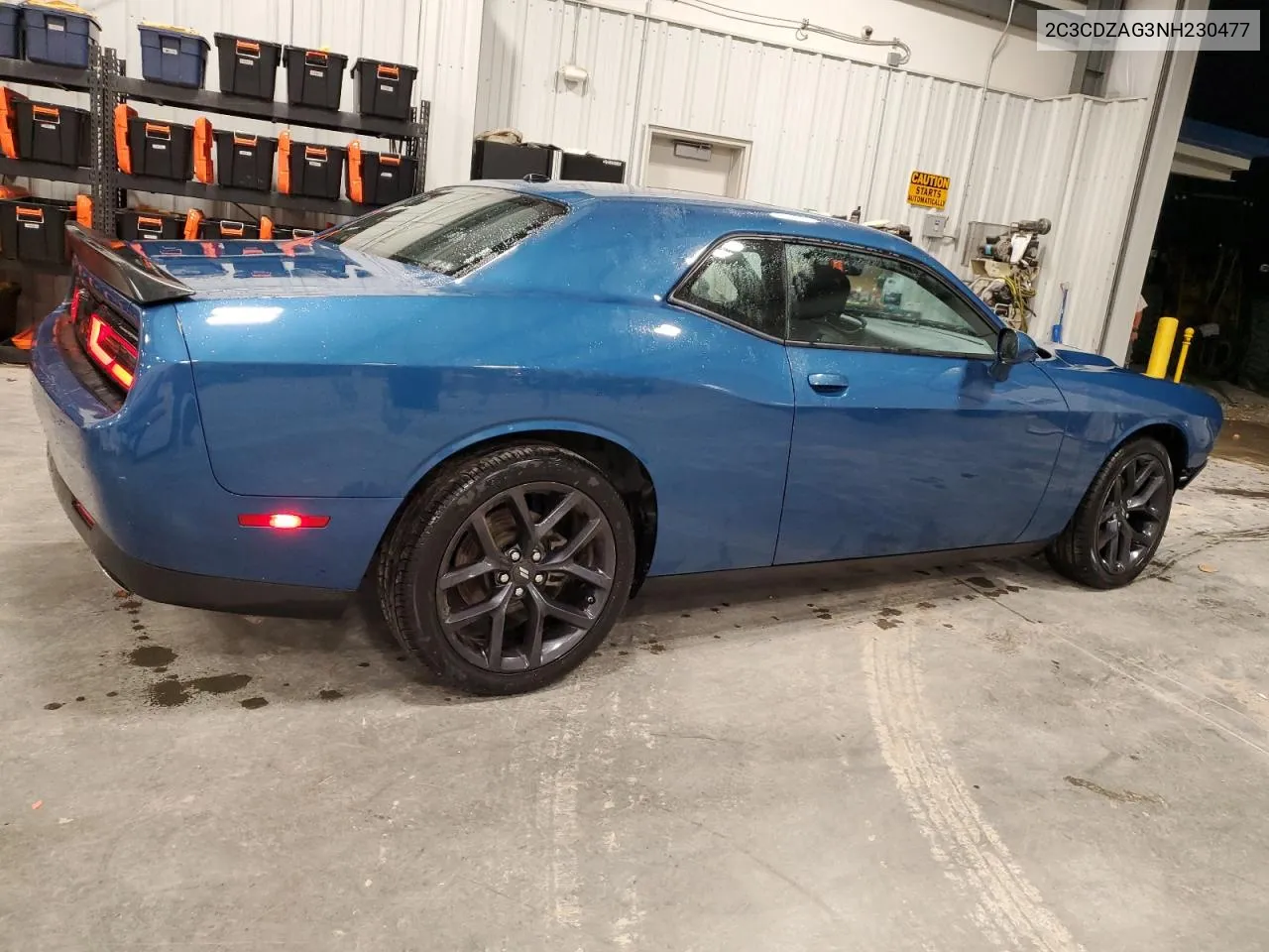 2022 Dodge Challenger Sxt VIN: 2C3CDZAG3NH230477 Lot: 80548014