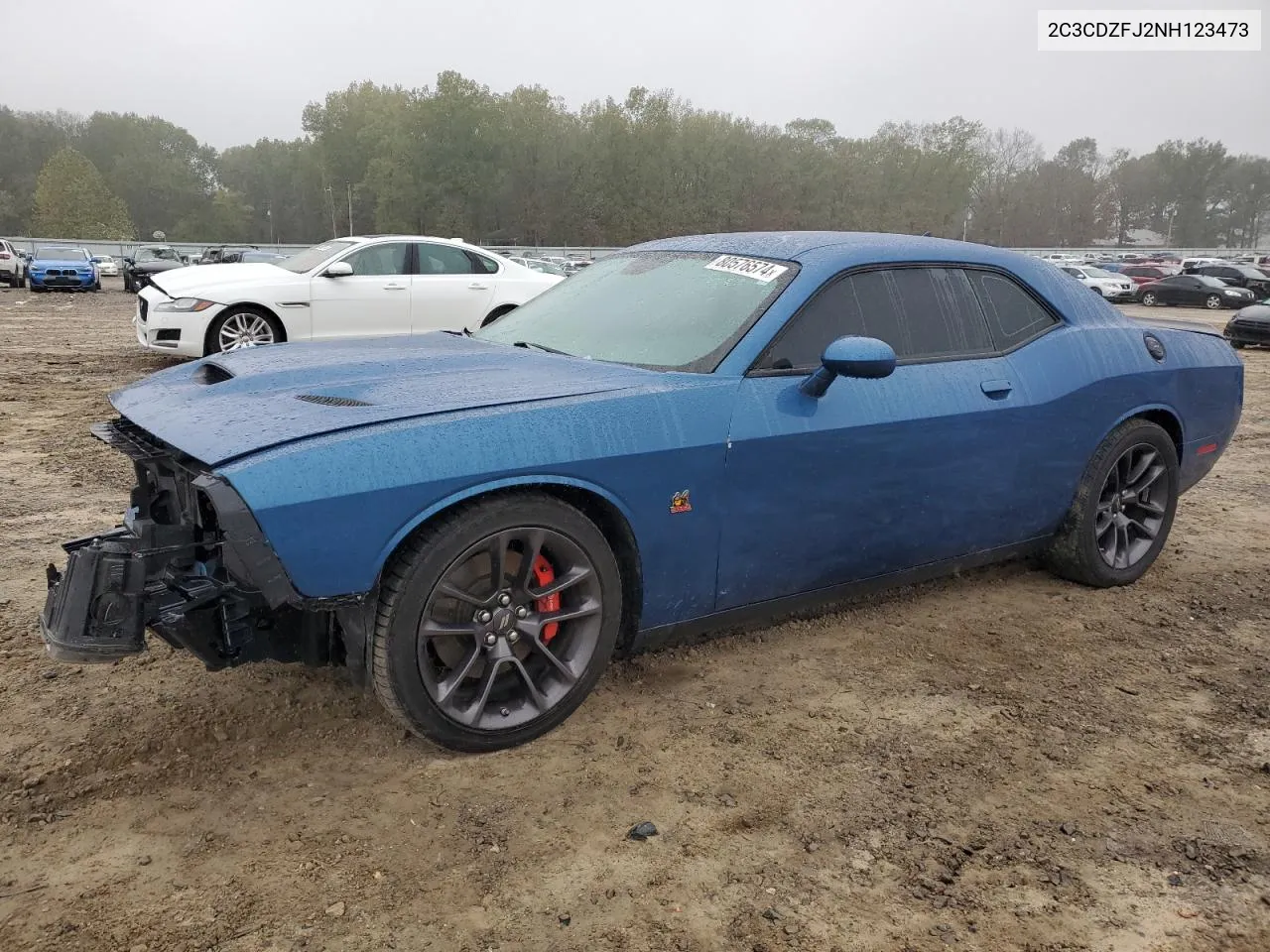 2022 Dodge Challenger R/T Scat Pack VIN: 2C3CDZFJ2NH123473 Lot: 80576574