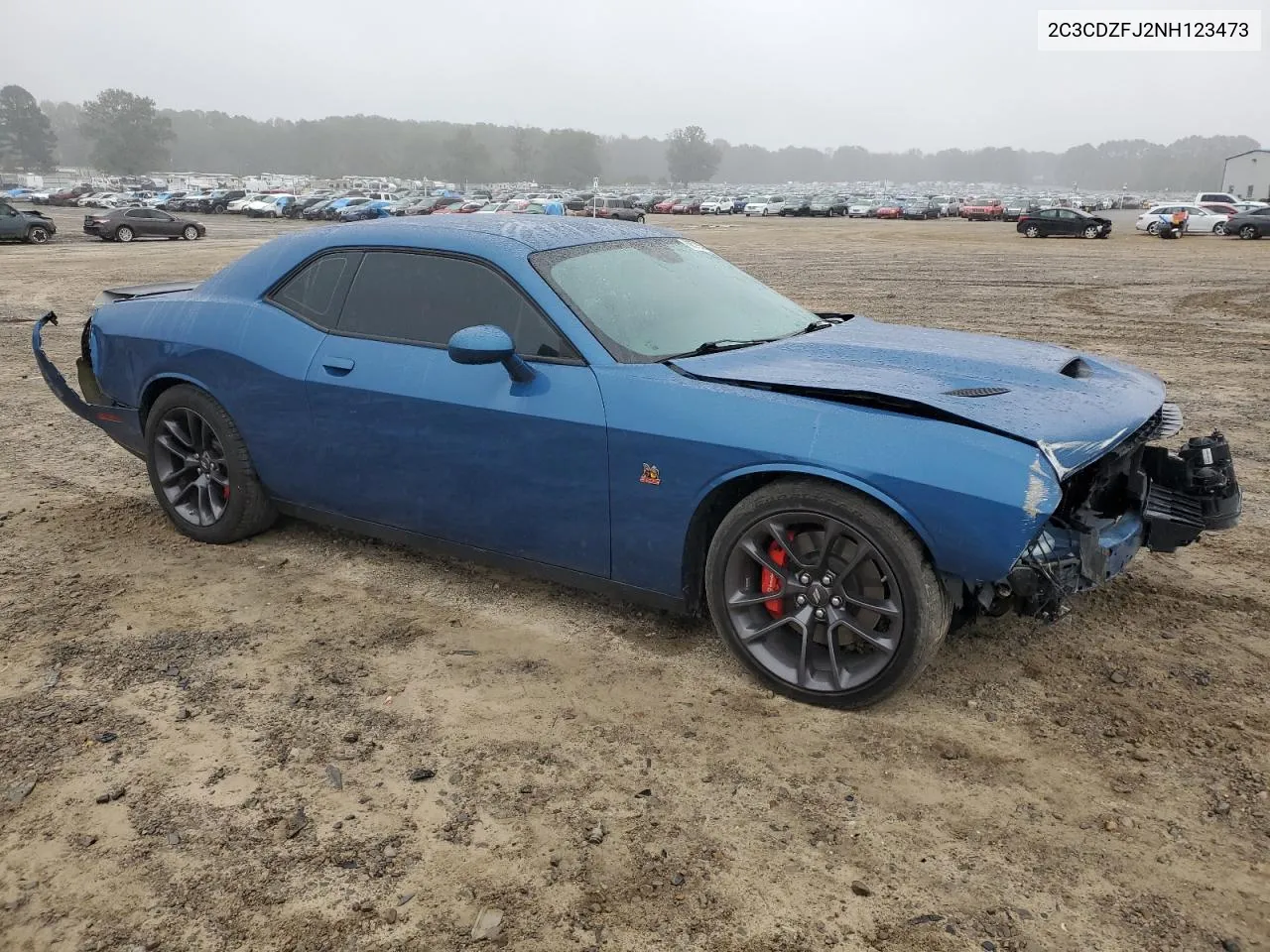 2022 Dodge Challenger R/T Scat Pack VIN: 2C3CDZFJ2NH123473 Lot: 80576574